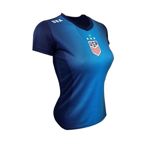 USA Soccer Women's Jersey For Girls And Adults, Licensed USA Soccer Jersey (Fitted Jersey) YL ...
