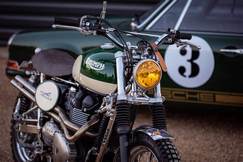 Triumph Bonneville Scrambler - The Classic Legend By FCR Original