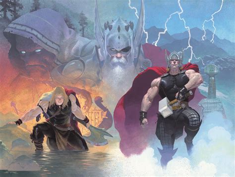 Aaron & Ribic To Conclude Thor Run in KING THOR