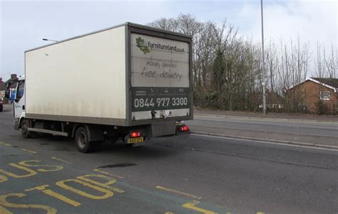 Oak Furniture Land home delivery lorry... © Jaggery :: Geograph Britain ...