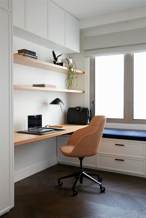 Create Your Dream Workspace with Home Office Built-In Bookshelves and Desk - Get Organized Now!