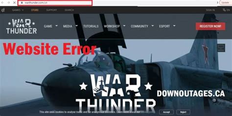 War Thunder Down or Service Outage? Check Current outages and problems ...