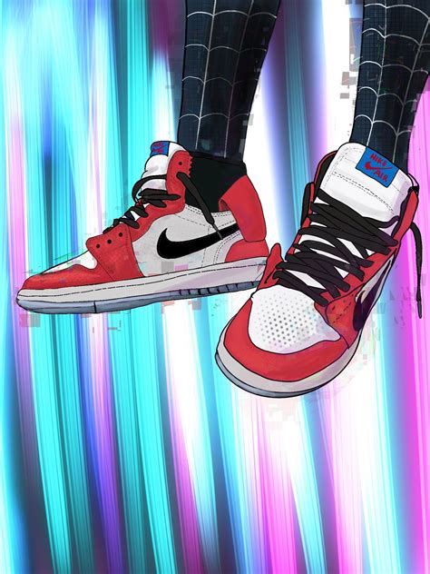 Miles Morales shoes, Diegeo | Miles morales, Miles morales spiderman, Spiderman and spider gwen