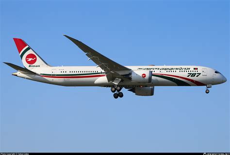 S2-AJX Biman Bangladesh Airlines Boeing 787-9 Dreamliner Photo by ...