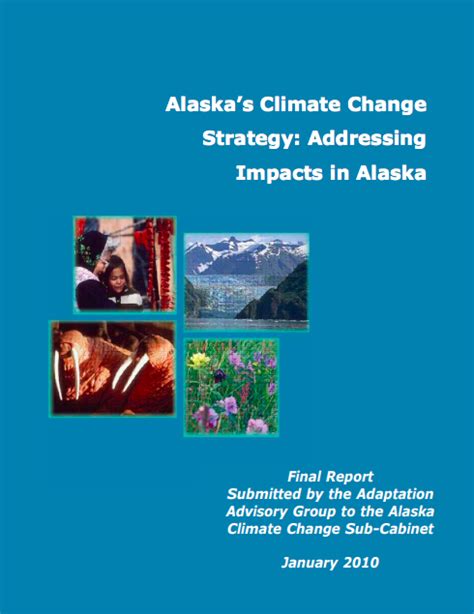 Alaska’s Climate Change Strategy: Addressing Impacts in Alaska | CAKE ...