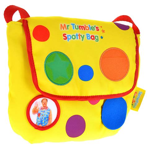 Mr Tumble 539 1163 Spotty Activity Bag EA Surprise, Yellow – TopToy