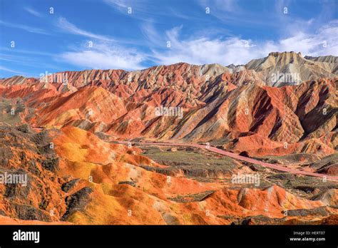 Zhangye National Geopark, Gansu Sheng, China Stock Photo - Alamy