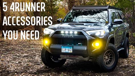 5 MORE 4Runner Accessories you need - YouTube