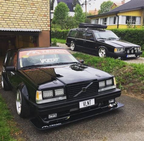 #Volvo #740_Wagon #Turbo #V8 #Modified #DriftCar | Volvo 740, Volvo wagon, Volvo 240