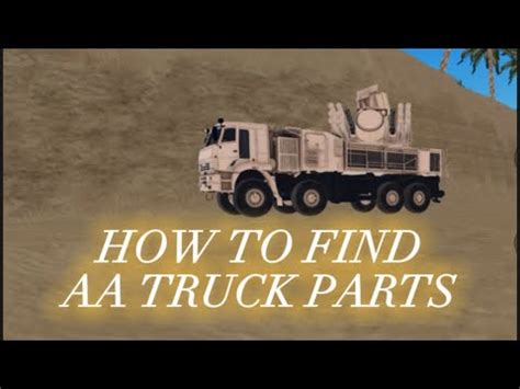 How to Find All Anti-Air Truck Parts Guide! (Roblox War Tycoon) - YouTube