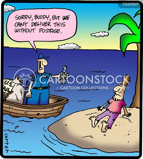 Message In Bottle Cartoons and Comics - funny pictures from CartoonStock