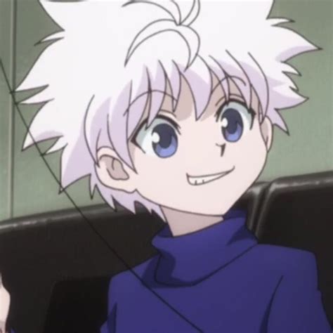 Killua Crying Pfp ~ Killua Smile Hxh Crooked Explode | Keyriskey