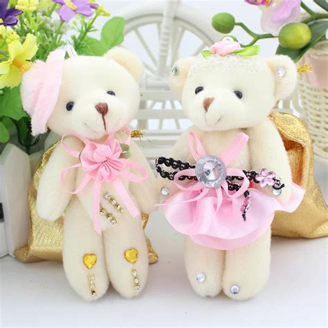 Couple Bear Plush Toy, Sweet Wedding Toys Gift, Kawaii Lover Plush Married Wedding Teddy Bear ...