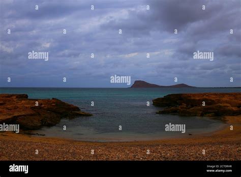 Beach on Sal island, Cape Verde Stock Photo - Alamy