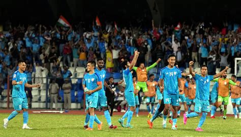 Indian Men’s Football Team Rises to 99 in FIFA Rankings