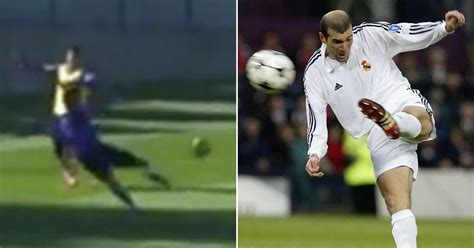 Enzo Zidane comes SO CLOSE to replicating his dad's Champions League winning goal vs Bayer ...