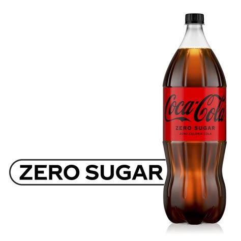 Coke Zero Sugar Soda Soft Drink, 2 Liters - Walmart.com - Walmart.com