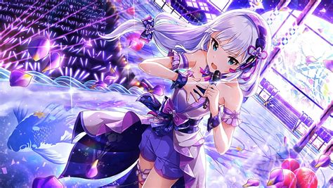 1080P Free download | Anime Girl, The Idolmaster Million Live, Singing ...