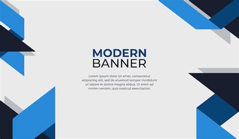 Premium Vector | Modern background design template with blue shapes