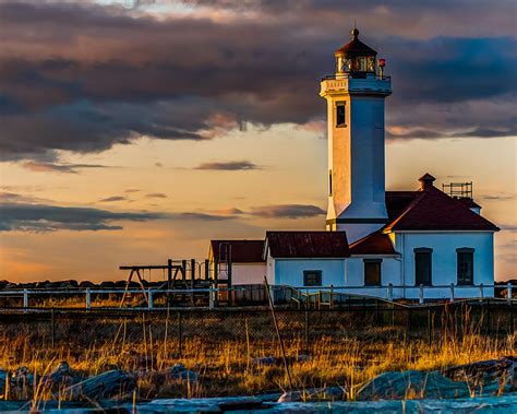 Lighthouse on the Washington Coast Photograph by Chris McKenna | Fine Art America