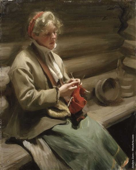 Anders Zorn Gallery | Oil Figurative Portrait Paintings - Swedish Artist