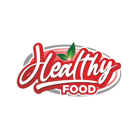 Premium Vector | Healthy food logo