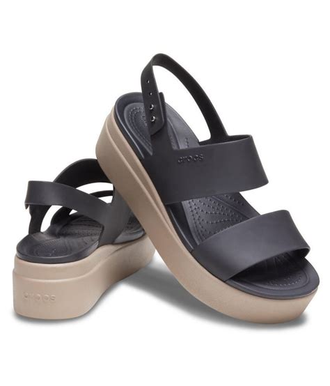 Crocs Black Wedges Heels Price in India- Buy Crocs Black Wedges Heels Online at Snapdeal