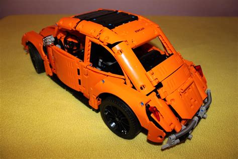 LEGO MOC VW Beetle 1967 | 42056 B-model by GeyserBricks | Rebrickable - Build with LEGO