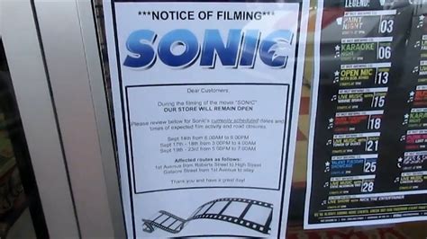 Hedgehog Movie, Sonic The Hedgehog, 1st Avenue, The Sonic, Filming Locations, Live Music ...