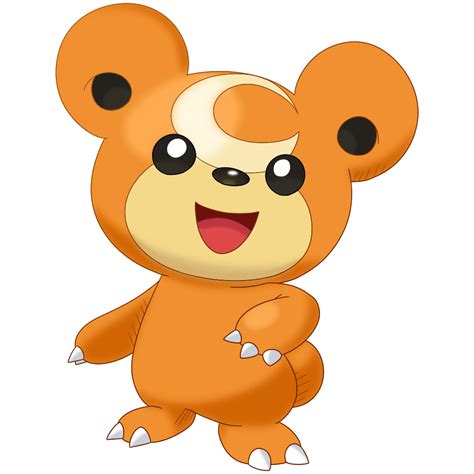 Teddiursa Pokemon, Forest Dweller, Gentle Nature, Playful Spirit, Honey Lover PNG