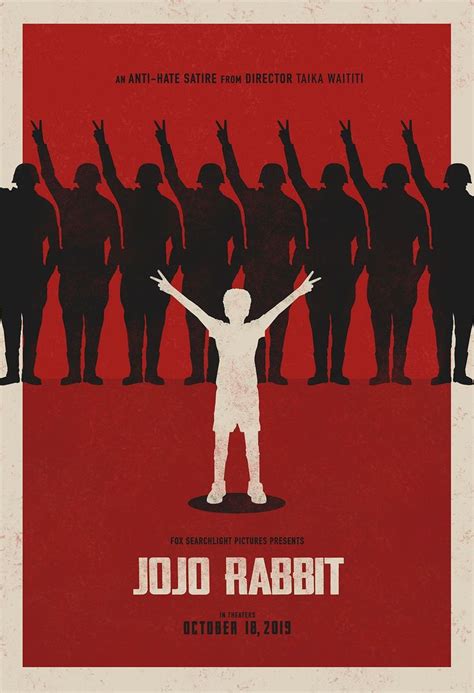 jojo rabbit (art by sg posters) | Movie posters minimalist, Iconic movie posters, Film poster design