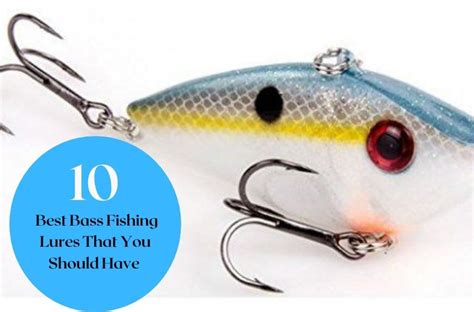 10 Best Bass Lures for 2021 - Reviews and Guide