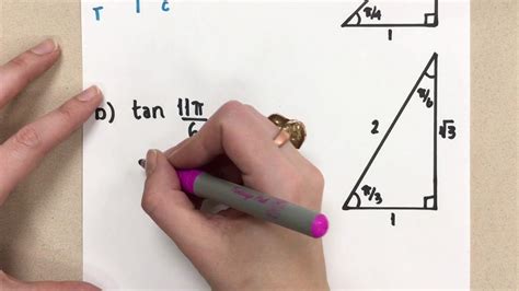 Exact Trig Values Of Special Angles Worksheet Answers With Work