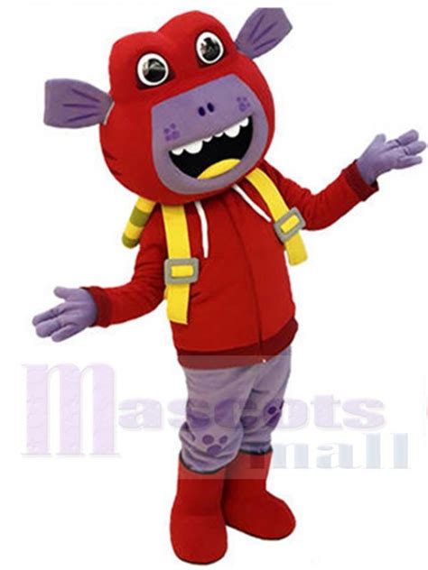 Cute Monster Mascot Costume Cartoon