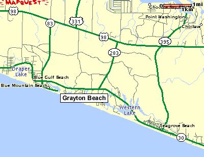 Beaches of South Walton - Maps of the South Walton