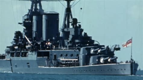 HMS Hood still from color footage | Hms hood, Warship, Battleship