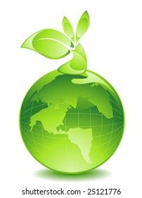 Green Earth Vector Stock Vector (Royalty Free) 25121776 | Shutterstock