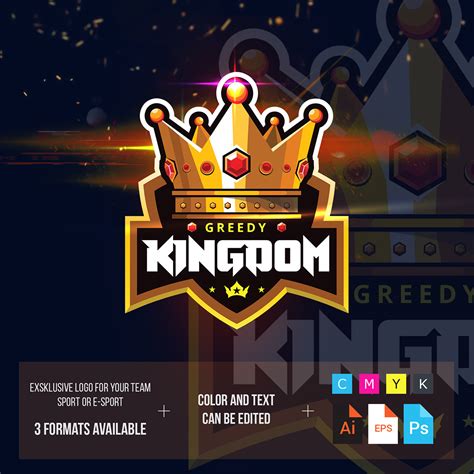 Crown Logo Gaming Esport :: Behance