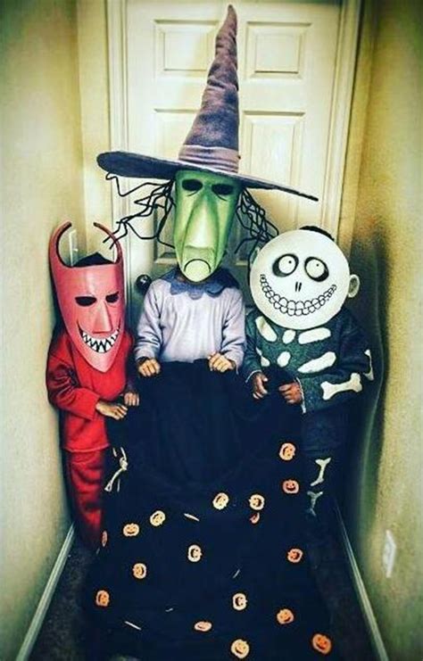 Kids from Nightmare Before Christmas costumes