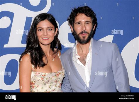 New York, USA. 21st Sept 2018. Monica Barbaro and Josh Groban attend ...