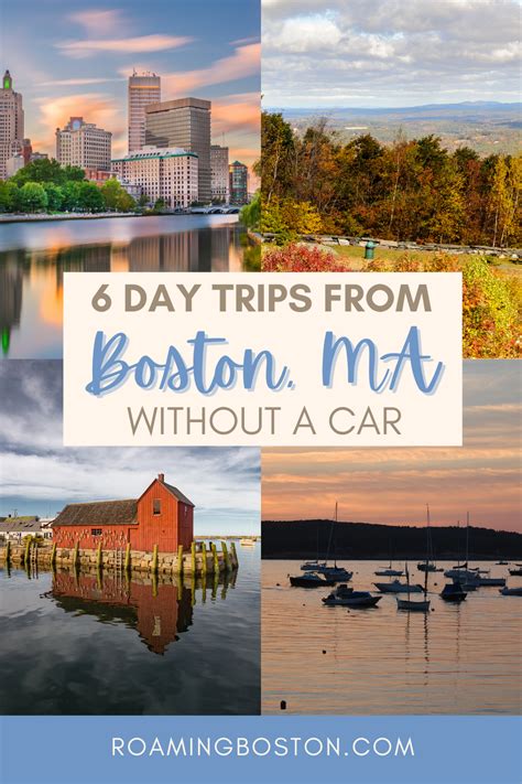 6 Day Trips from Boston by Train—Local's Guide | Roaming Boston