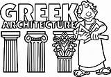Greece Greek Coloring Pages  Wecoloringpagecom sketch template