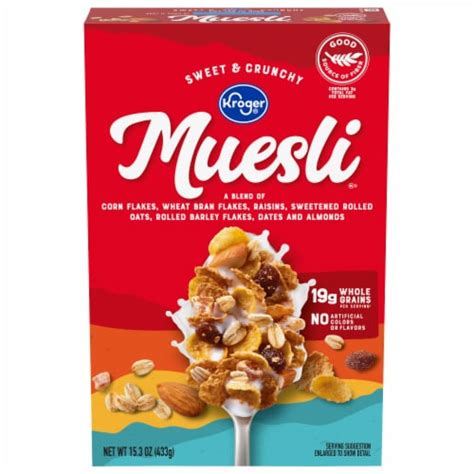 Kroger® Whole Grain Muesli Cereal, 15.3 oz - Ralphs