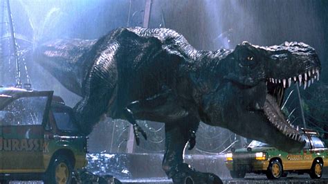 Jurassic Park Dilophosaurus Scene