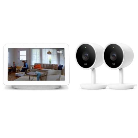 Google Home Hub + Nest IQ Indoor Security Camera 2-CT Bundle at Lowes.com