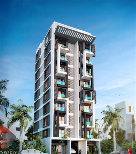 3D Apartment Building Elevation Service at Rs 20/square feet in Bengaluru