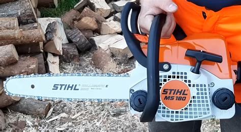 STIHL MS 180 Chainsaw Review - Forestry Reviews