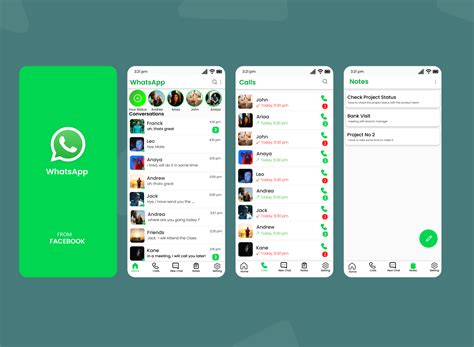 Whatsapp UI Design by Shrajal Shrivastava on Dribbble