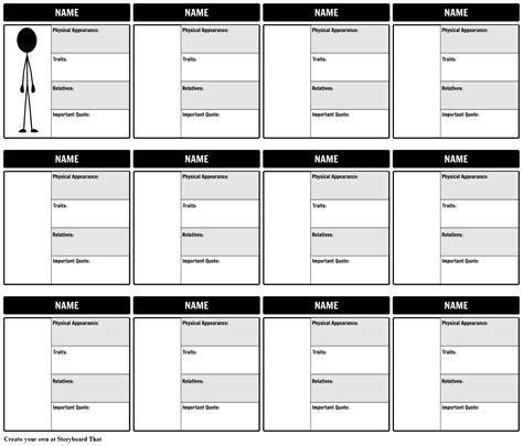 online character maps Storyboard by rebeccaray