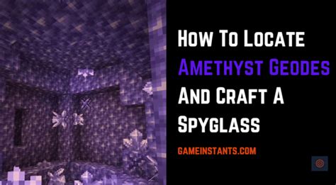 Where To Find The Amethyst Geodes In Minecraft - Gameinstants